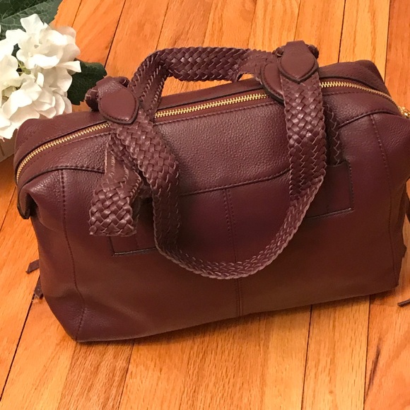 Aimee Kestenberg Handbags - 🔥🔥❤️AIMEE KESTENBERG: Merlot Fringe Satchel